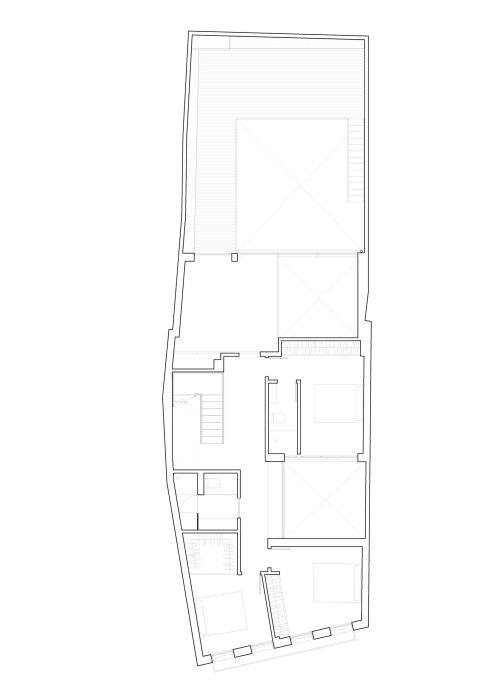VIRA_arquitectura_Casa_entre_Medianeras_Planta_1