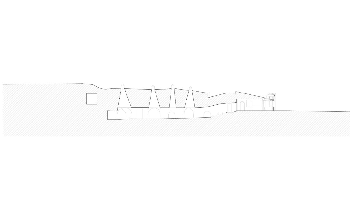 VIRA_arquitectura_Cocina_del_Restaurante_Bodega_del_Capricho_Sección
