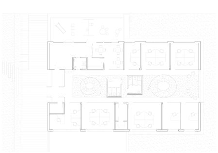 VIRA_arquitectura_Oficinas_León_Research_Planta_0_Situación