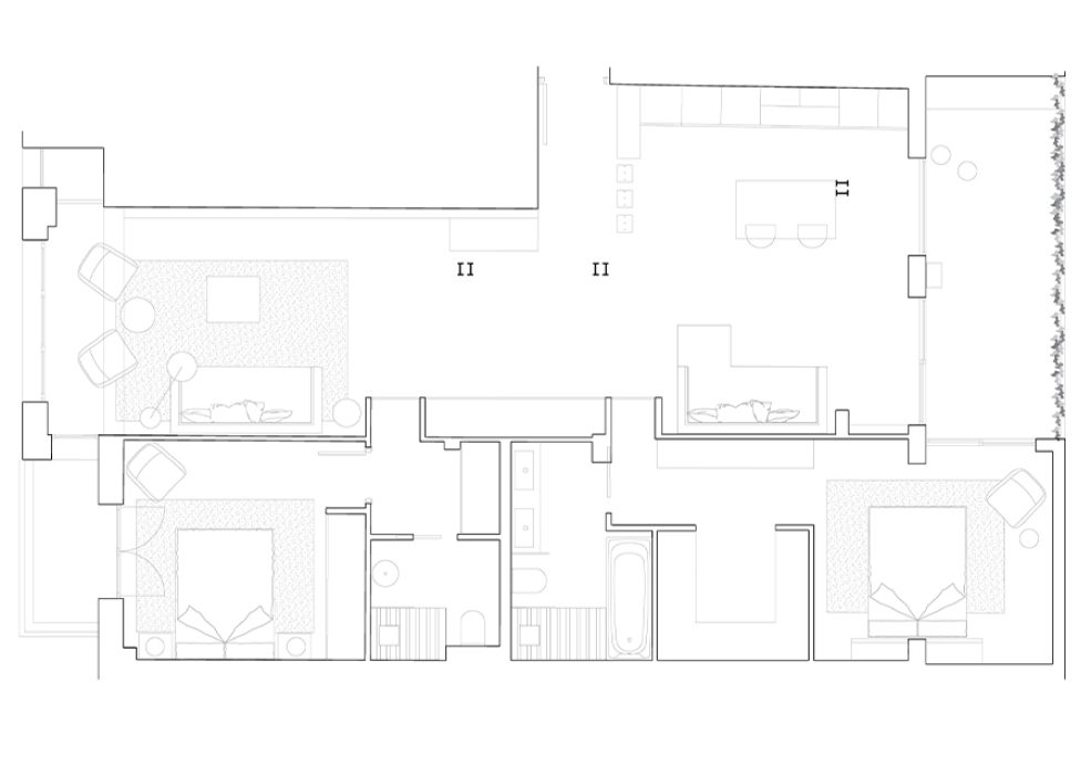VIRA_arquitectura_Reforma_de_Vivienda_en_El_Ensache_Plano