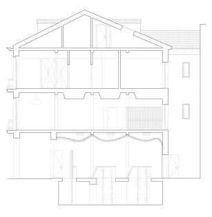 VIRA_arquitectura_Vinoteca_Entrecepas_Planta_Sección